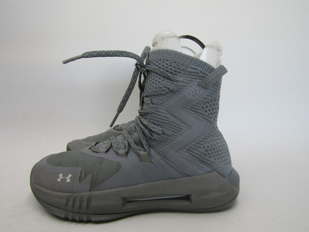 Under Armour Womens Size 6 M Gray Mesh Laces Casual Gym Shoes